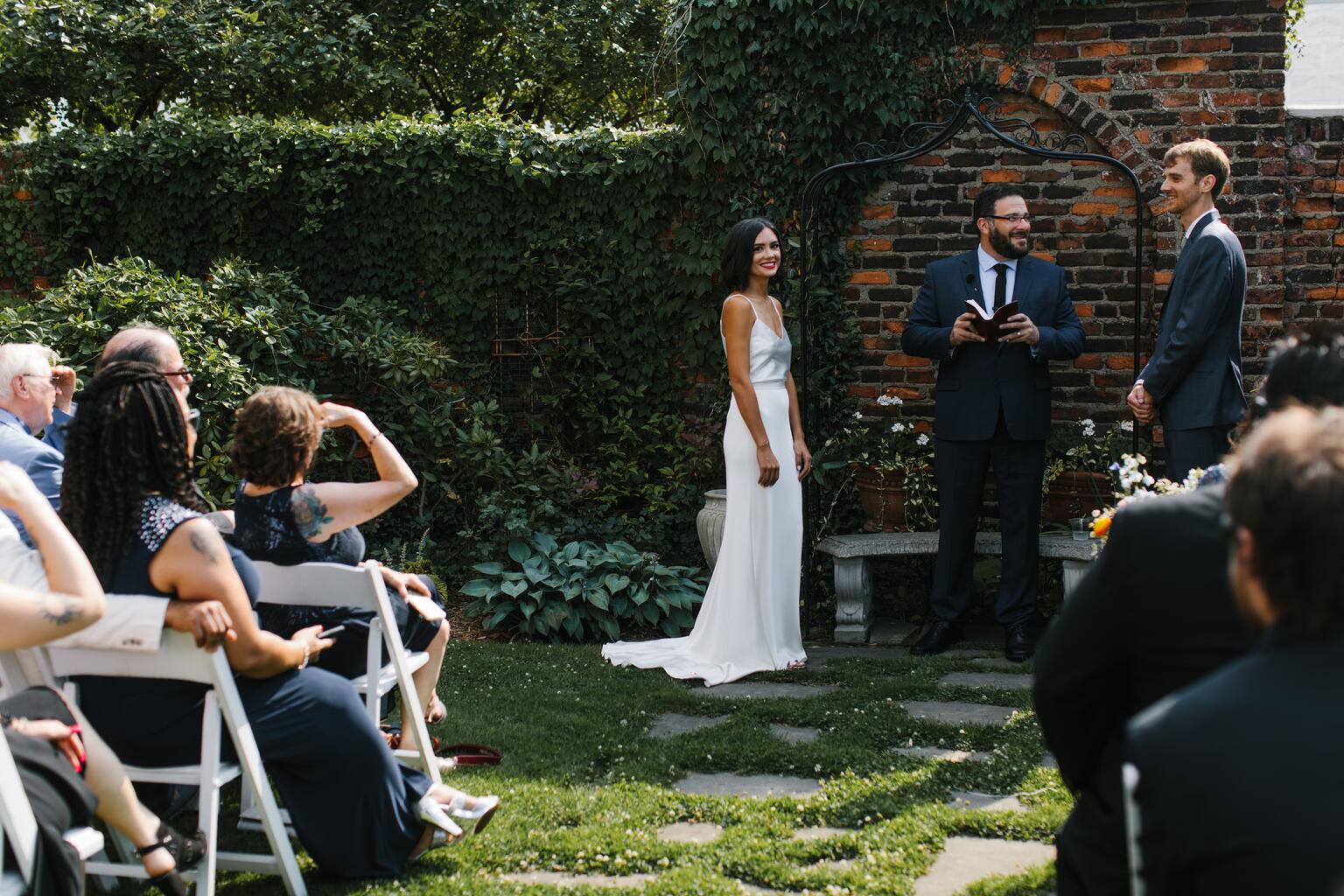 Beginning of the ceremony