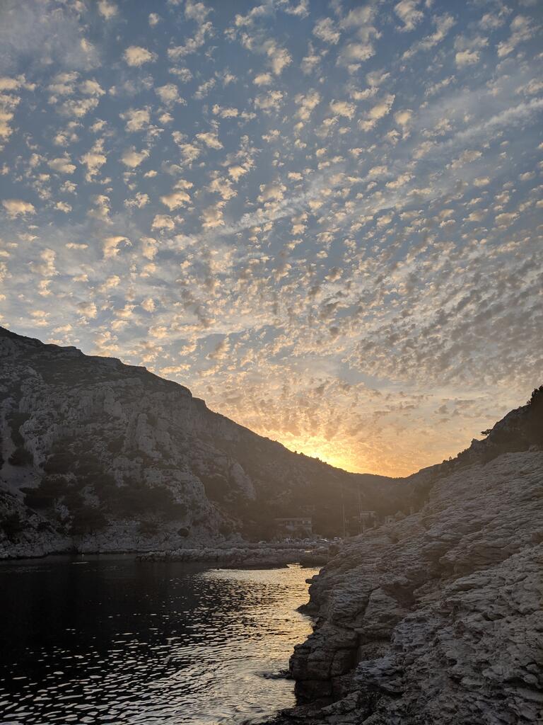 Sunset at Calanque De Morgiou